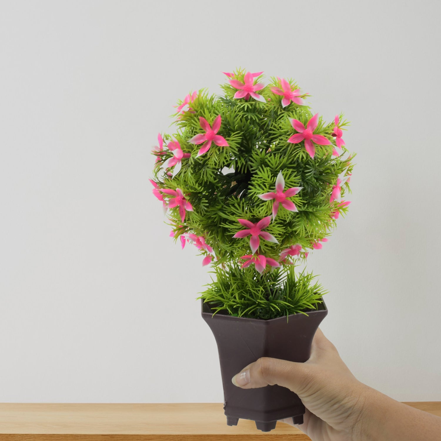 Wild Artificial Flower Plants with Cute Pot | Flower Plant for Home Office Decor | Tabletop and Desk Decoration | Artificial Flower for Balcony Indoor Decor, Plants for Living Room (1 Pc) Wild Artificial Flower Plants with Cute Pot | Flower Plant for Home Office Decor | Tabletop and Desk Decoration | Artificial Flower for Balcony Indoor Decor, Plants for Living Room (1 Pc)